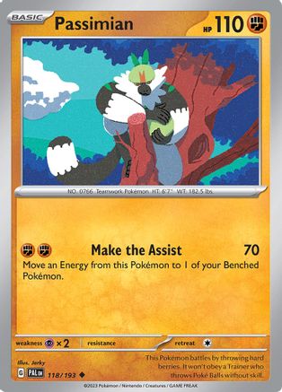 Passimian 118 SV02 Paldea Evolved - Uncommon