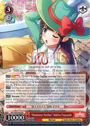 "Musketeer Porthos" Mahiru Tsuyuzaki (RSL/S69-E059 R) - Revue Starlight -Re LIVE-