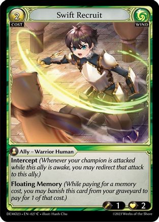 Swift Recruit (027) - 2023 Demo Deck