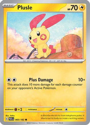 Plusle 060/182 SV04 Paradox Rift - Common