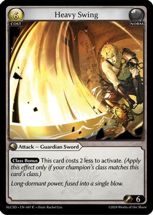 Heavy Swing (047) - Alchemical Revolution Starter Decks