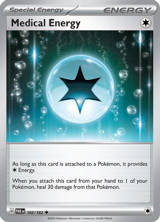 Medical Energy 182 - Reverse Holofoil SV04 Paradox Rift - Uncommon