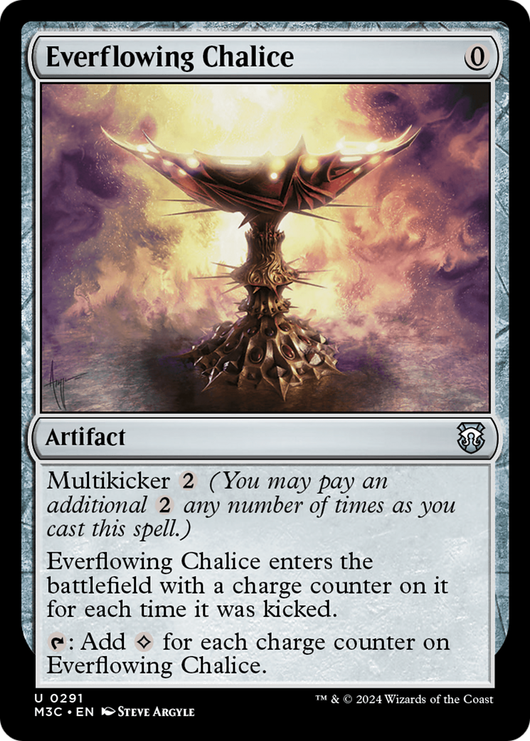 Everflowing Chalice (M3C-291) - Modern Horizons 3 Commander Foil
