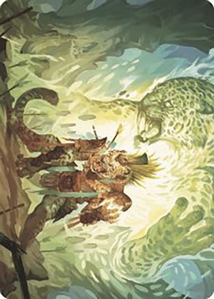Might of the Ancestors Art Card (ASLCI-002) - Art Series: The Lost Caverns of Ixalan