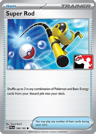 Super Rod 188 - Holofoil Prize Pack Series Cards - Common