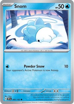 Snom 045/162 - Reverse Holofoil SV05 Temporal Forces - Common