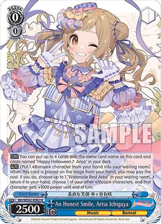 An Honest Smile, Arisa Ichigaya (BD/WE42-E082 N) - BanG Dream! Girls Band Party! Countdown Collection Premium Booster