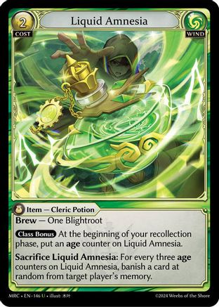 Liquid Amnesia (146) - Mercurial Heart Foil