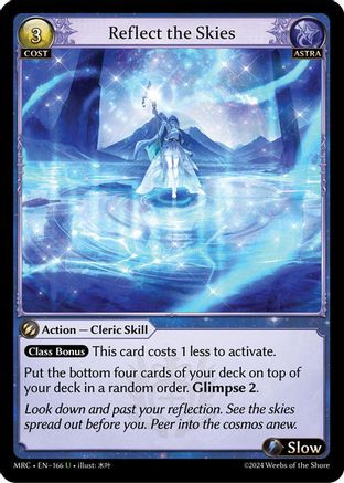Reflect the Skies (166) - Mercurial Heart Foil