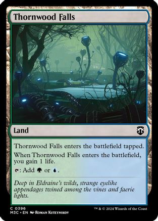 Thornwood Falls (Ripple Foil) (M3C-396) - Modern Horizons 3 Commander Foil