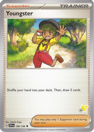 Youngster - Pikachu 21 Battle Academy 2024 - Uncommon