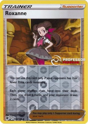 Roxanne 150/189 - Reverse Holofoil Professor Program Promos - Promo