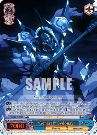 "General" Sydonay (SHP) (SS/WE41-E56SHP SHP) - Shakugan no Shana Premium Booster