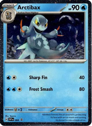 Arctibax 064 - Holofoil SV Scarlet & Violet Promo Cards - Promo