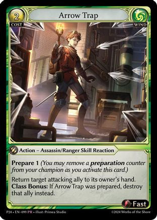 Arrow Trap (099) - Promotional Cards Foil
