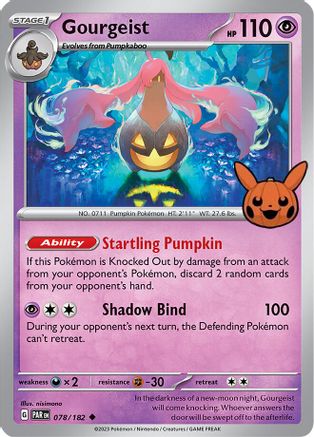 Gourgeist 078 Trick or Trade BOOster Bundle 2024 - Uncommon