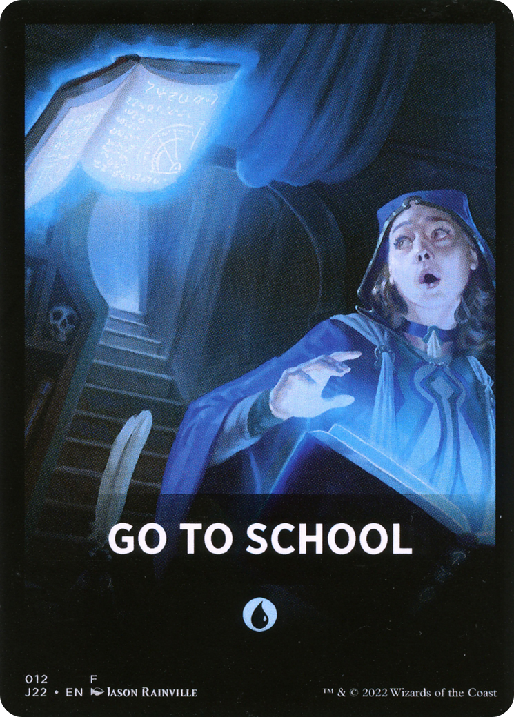 Go to School (FJ22-012) - Jumpstart 2022 Front Cards