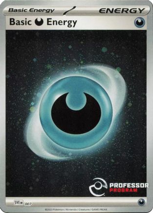 Darkness Energy (2023) 007 - Holofoil Professor Program Promos - Promo