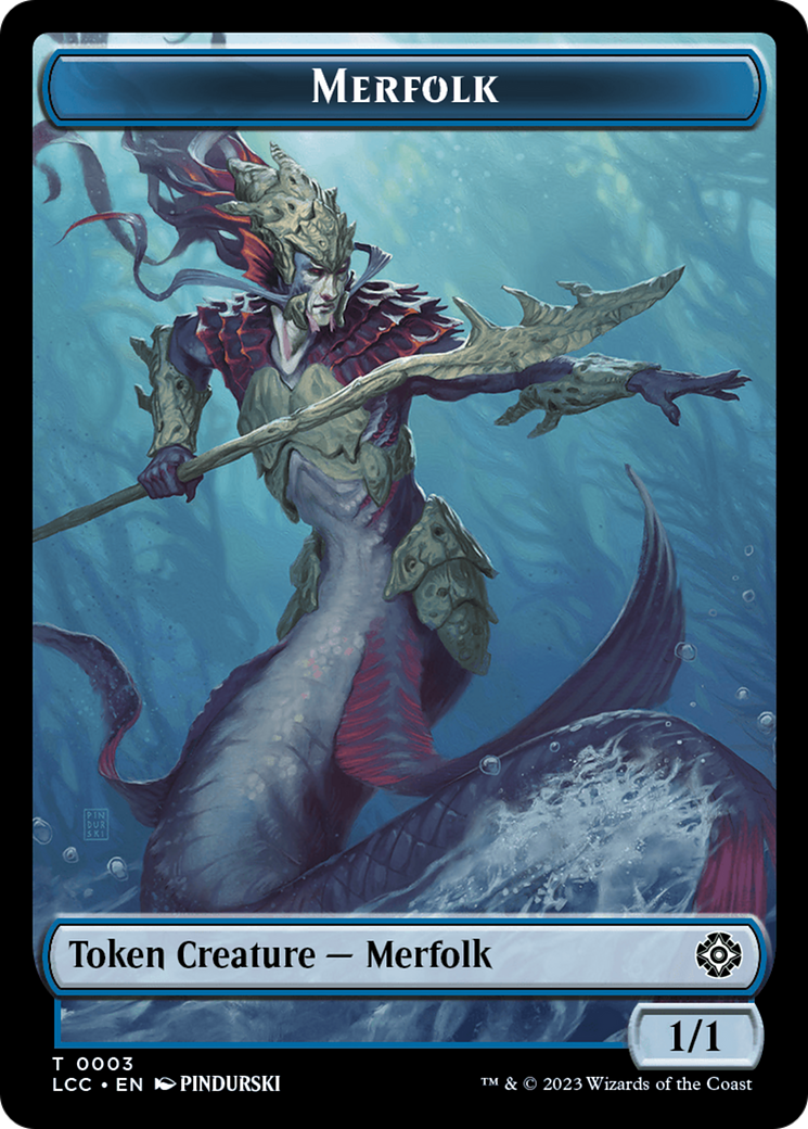 Merfolk (TLCC-003) - The Lost Caverns of Ixalan Commander Tokens