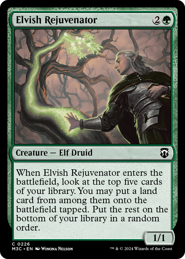 Elvish Rejuvenator (M3C-226) - Modern Horizons 3 Commander Foil
