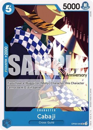 Cabaji (OP09-045) - Emperors in the New World: 2nd Anniversary Tournament Cards