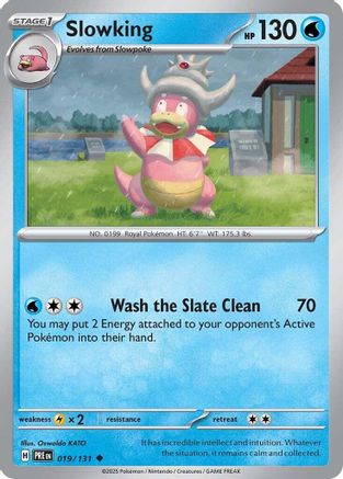 Slowking 019 - Reverse Holofoil SV Prismatic Evolutions - Uncommon