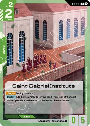 Saint Gabriel Institute (ST02-015) - Edition Beta