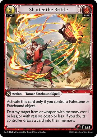 Shatter the Brittle (026) - Guo Jia Re Collection Heavens Favored