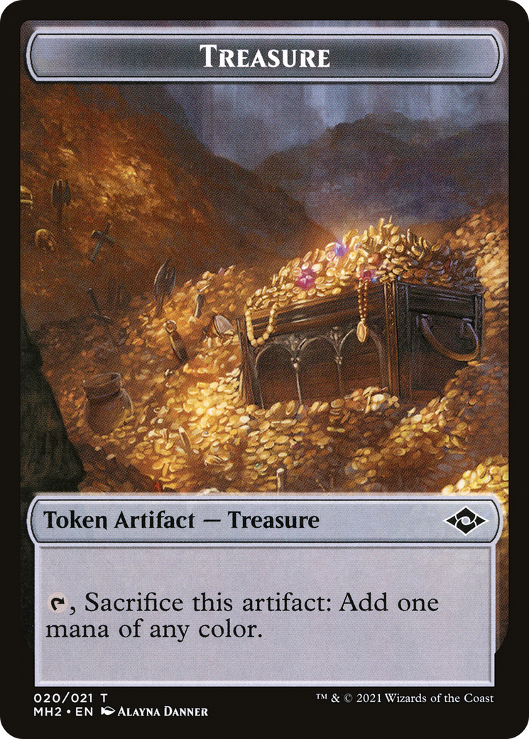Treasure (MH2-020) - Modern Horizons 2 Tokens Foil