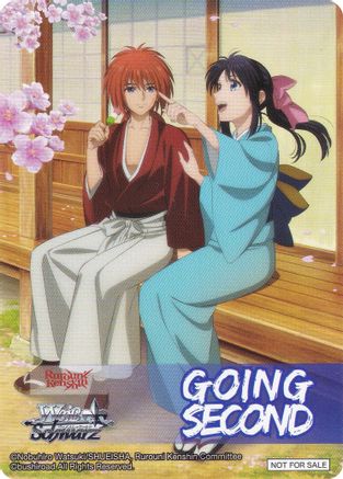 Going Second (Days of Fluttering Sakura, Kenshin Himura Kaoru Kamiya) - Rurouni Kenshin