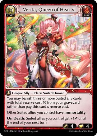 Verita, Queen of Hearts (141) - Distorted Reflections
