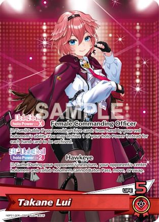 Takane Lui (OSR) (hBP01-005) - Blooming Radiance Foil