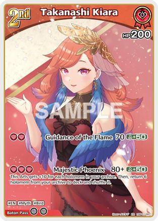 Takanashi Kiara (RR) (hBP01-067) - Blooming Radiance Foil