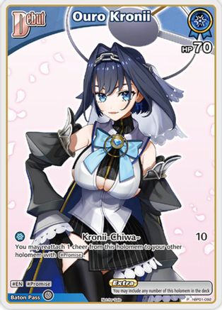 Ouro Kronii (P) (hBP01-092) (hBP01-092) - hololive OFFICIAL CARD GAME Promos Foil