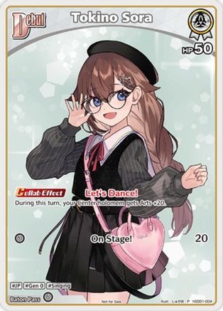 Tokino Sora (P) (hSD01-004) (hSD01-004) - hololive OFFICIAL CARD GAME Promos Foil