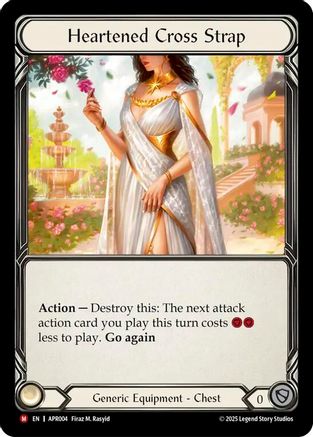 Heartened Cross Strap (APR004) - Armory Deck: Legends Prism