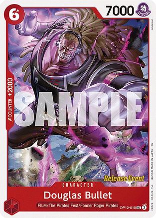 Douglas Bullet (OP12-010) - Legacy of the Master Release Event Cards