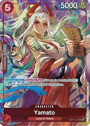 Yamato (Premium Card Collection -Best Selection Vol. 4-) (EB01-007) - Irresistible Force TCG Yamato (Premium Card Collection -Best Selection Vol. 4-) (EB01-007) - Irresistible Force TCG