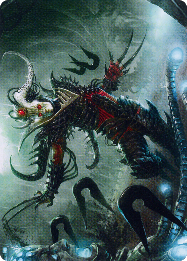 Vraan, Executioner Thane // Vraan, Executioner Thane (AONE-024) - Phyrexia: All Will Be One Art Series (Borderless)