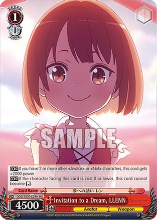 Invitation to a Dream, LLENN (HC) (GGO/SE50-E29H HC) - SAO Alternative–Gun Gale Online–2 Premium Booster