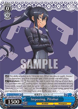 Imposing, Pitohui (HC) (GGO/SE50-E51H HC) - SAO Alternative–Gun Gale Online–2 Premium Booster
