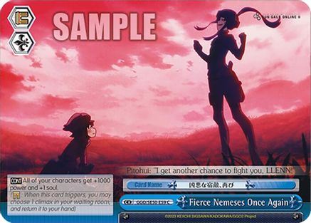 Fierce Nemeses Once Again (GGO/SE50-E59 C) - SAO Alternative–Gun Gale Online–2 Premium Booster