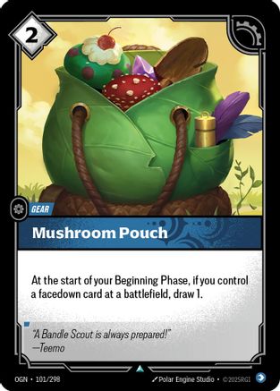 Mushroom Pouch (101/298) - Origins Foil