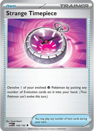 Strange Timepiece 128 - Reverse Holofoil ME01 Mega Evolution - Uncommon