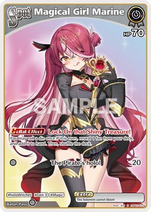 Magical Girl Marine (R) (hBP02-073) - Quintet Spectrum Foil