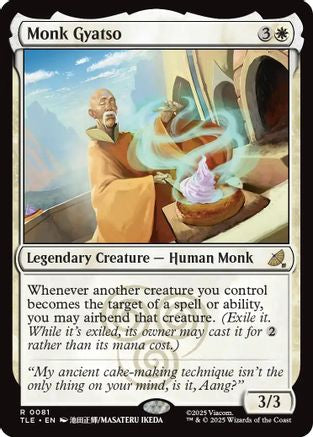 Monk Gyatso (TLE-081) - Avatar: The Last Airbender: Eternal-Legal