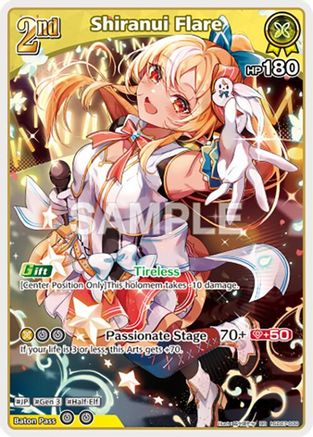Shiranui Flare (RR) (hSD07-009) - SD07 Start Deck Yellow Shiranui Flare Foil