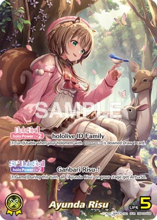 Ayunda Risu (OUR) (hBP03-008) - Elite Spark Foil