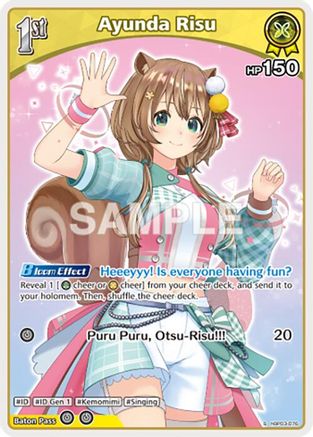 Ayunda Risu (S) (hBP03-076) (hBP03-076) - Elite Spark Foil