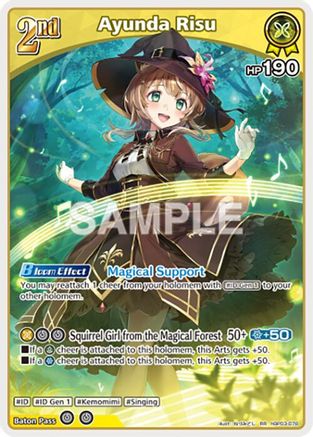 Ayunda Risu (RR) (hBP03-078) - Elite Spark Foil